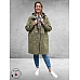 Kaffe Curve Regen Parka Sofia Dusky Green